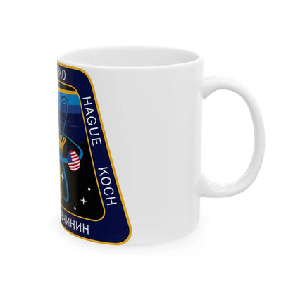 ISS Expedition 59 (NASA) White Coffee Mug-Go Mug Yourself