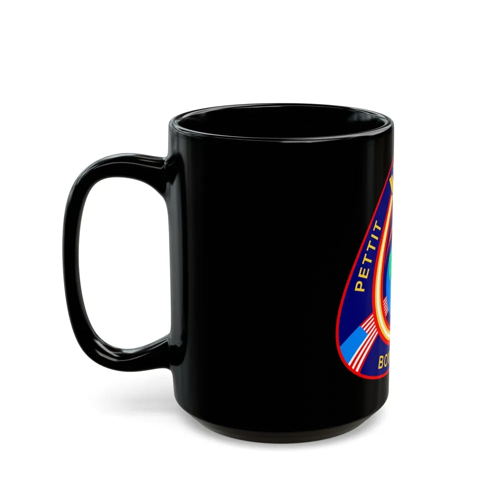 ISS Expedition 6 (NASA) Black Coffee Mug-Go Mug Yourself