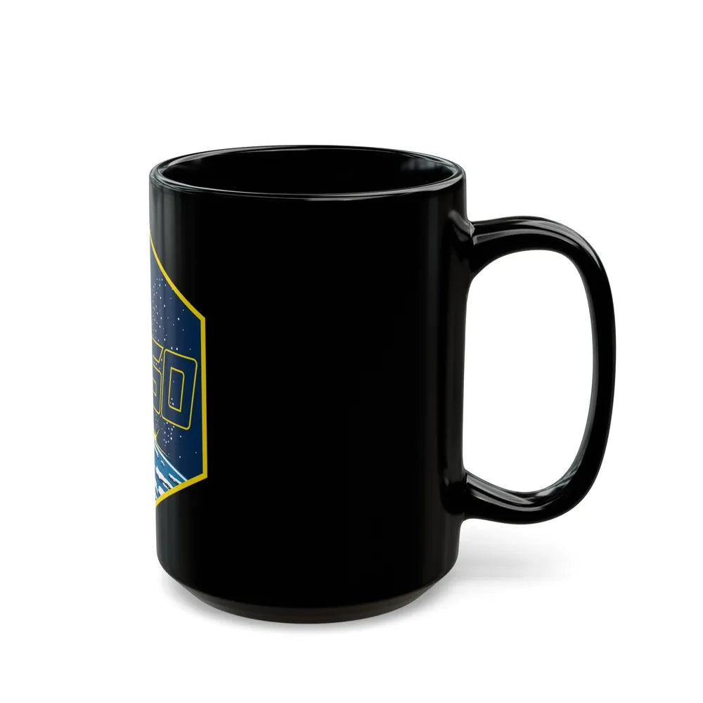 ISS Expedition 60 (NASA) Black Coffee Mug-Go Mug Yourself