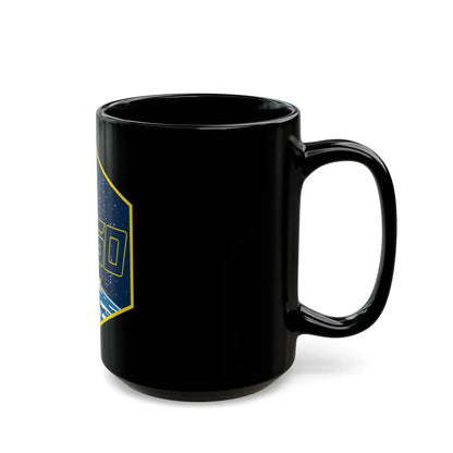 ISS Expedition 60 (NASA) Black Coffee Mug-Go Mug Yourself