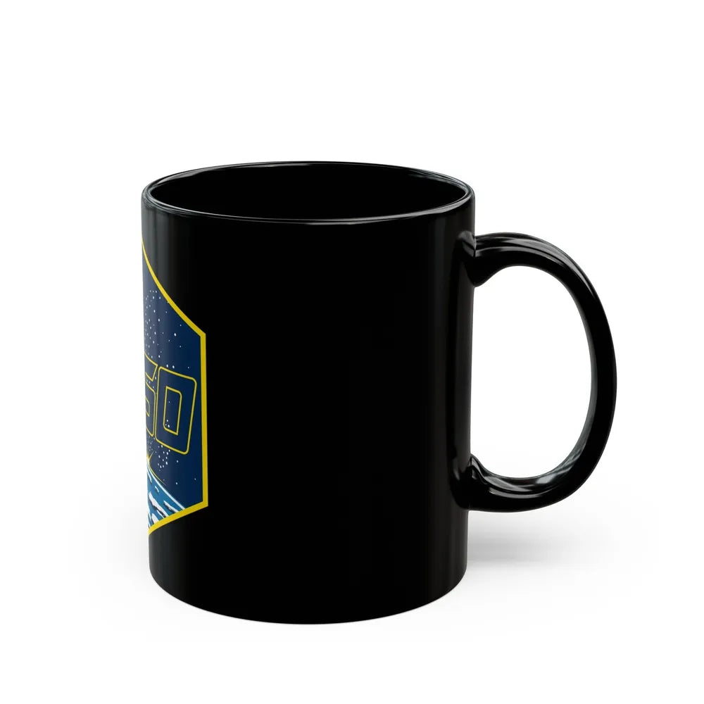 ISS Expedition 60 (NASA) Black Coffee Mug-Go Mug Yourself