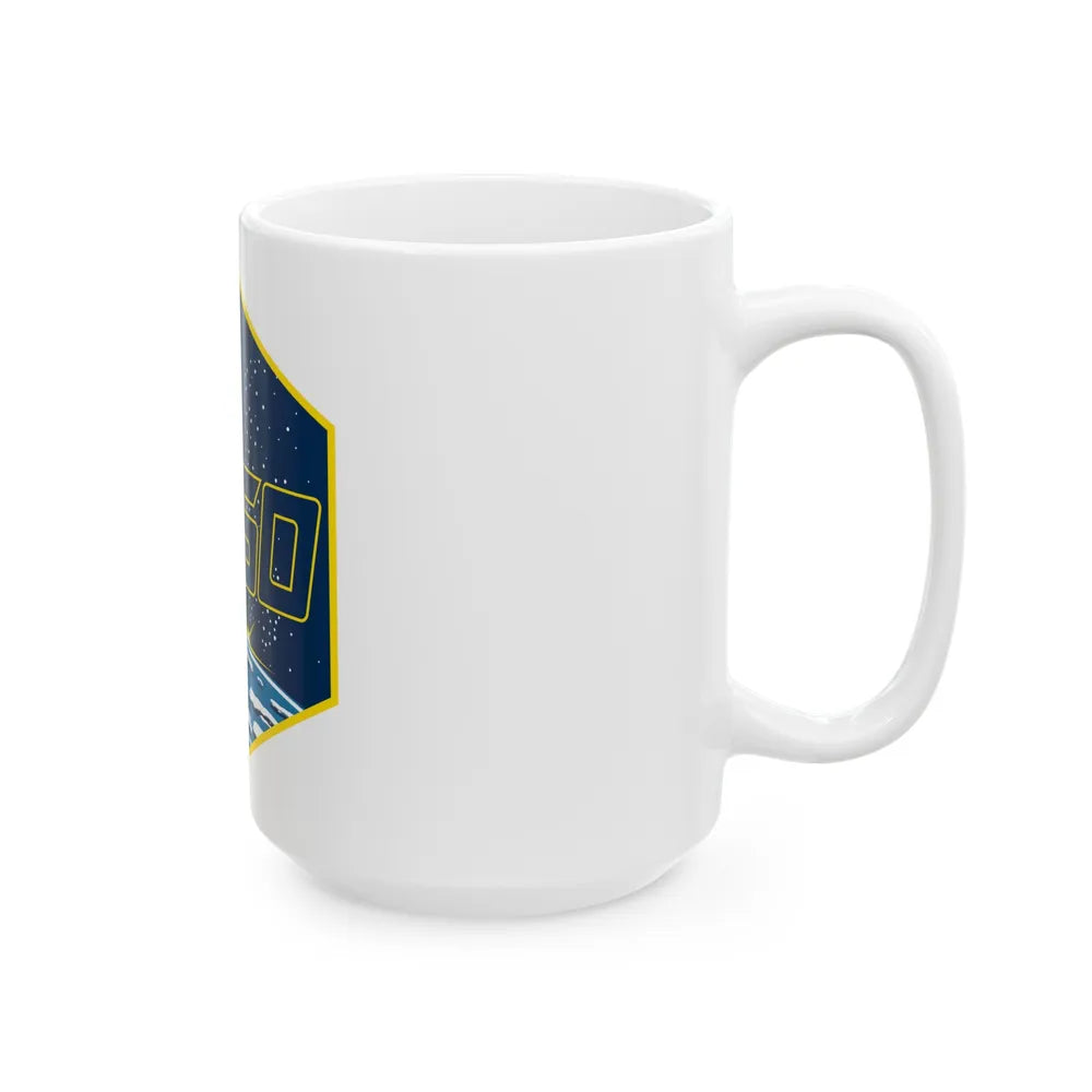 ISS Expedition 60 (NASA) White Coffee Mug-Go Mug Yourself