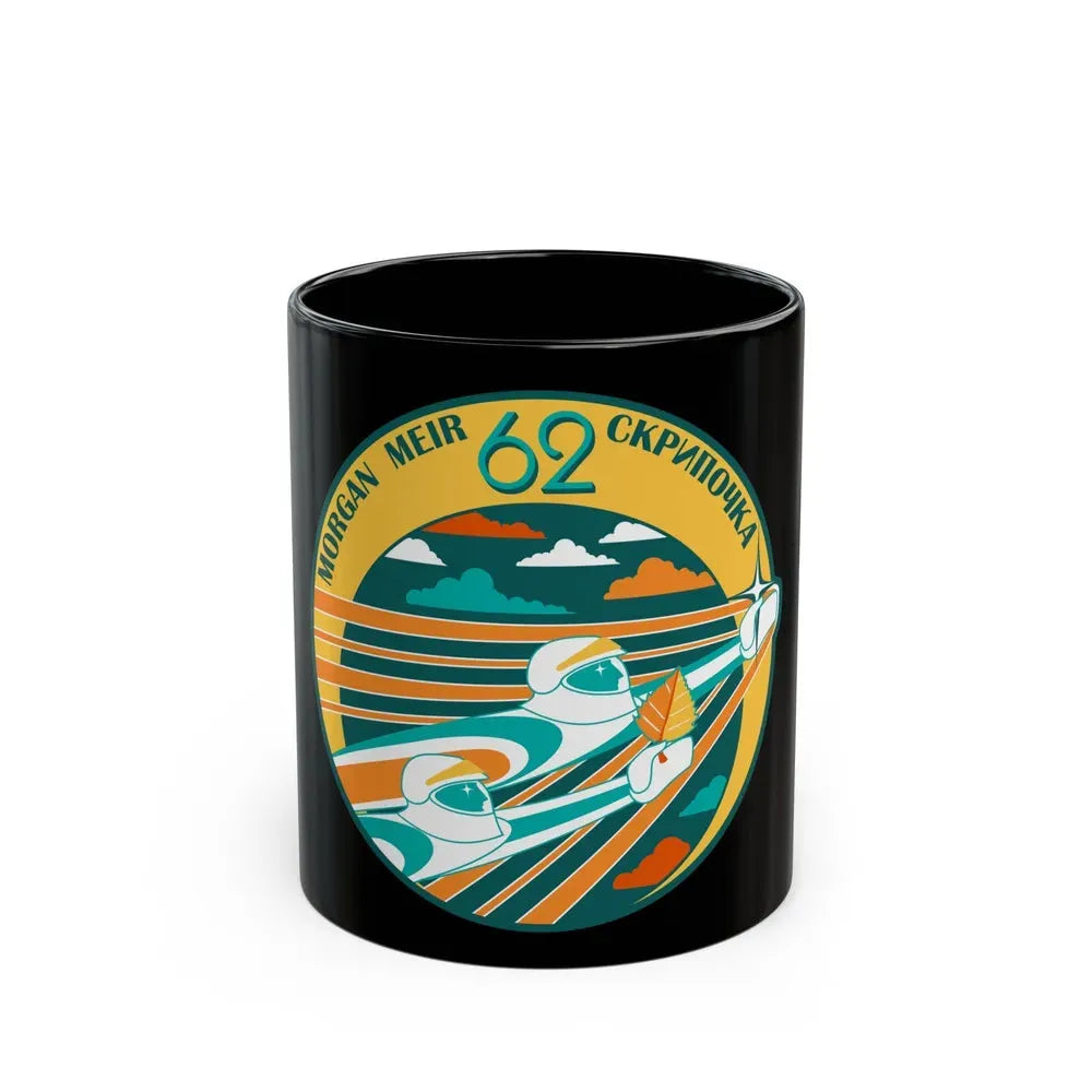ISS Expedition 62 (NASA) Black Coffee Mug 11oz - Go Mug Yourself