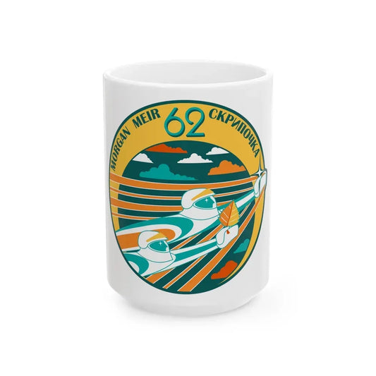 ISS Expedition 62 (NASA) White Coffee Mug 15oz - Go Mug Yourself