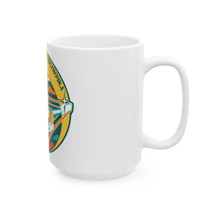 ISS Expedition 62 (NASA) White Coffee Mug - Go Mug Yourself