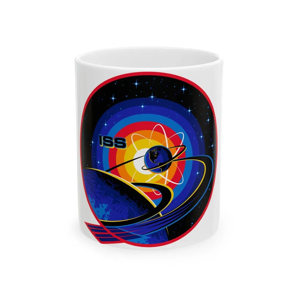 ISS Expedition 63 (NASA) White Coffee Mug-11oz-Go Mug Yourself