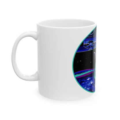 ISS Expedition 64 (NASA) White Coffee Mug - Go Mug Yourself