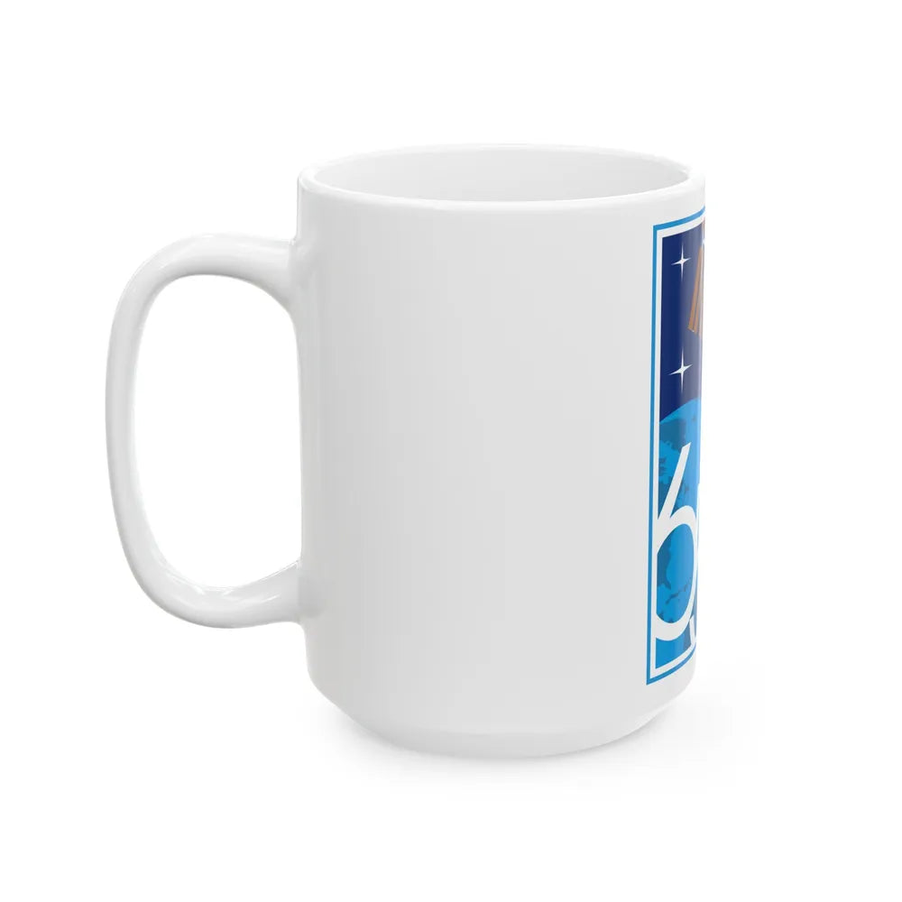 ISS Expedition 65 (NASA) White Coffee Mug-Go Mug Yourself