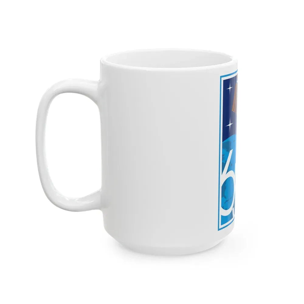 ISS Expedition 65 (NASA) White Coffee Mug - Go Mug Yourself