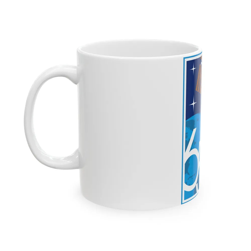 ISS Expedition 65 (NASA) White Coffee Mug-Go Mug Yourself