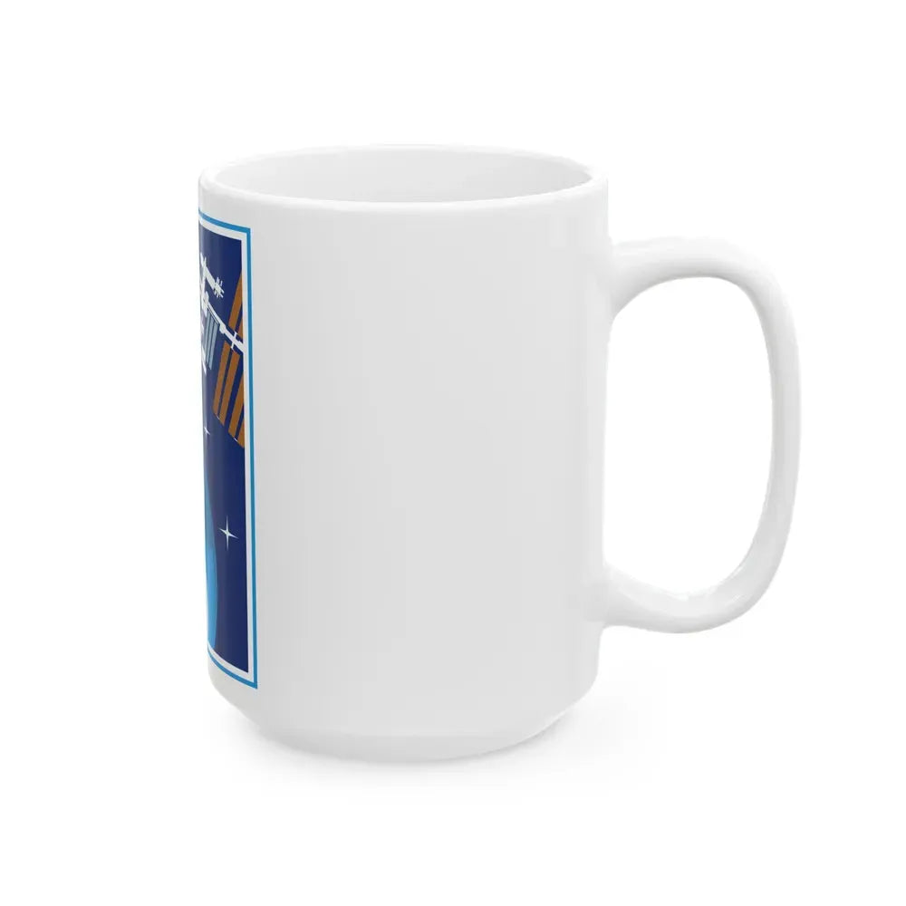 ISS Expedition 65 (NASA) White Coffee Mug - Go Mug Yourself