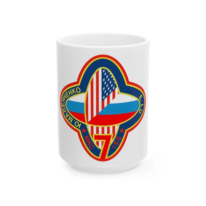 ISS Expedition 7 (NASA) White Coffee Mug 15oz - Go Mug Yourself