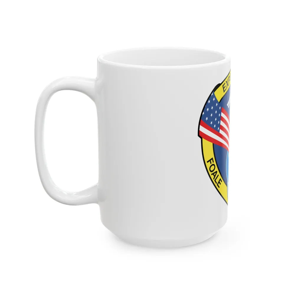 ISS Expedition 8 (NASA) White Coffee Mug-Go Mug Yourself