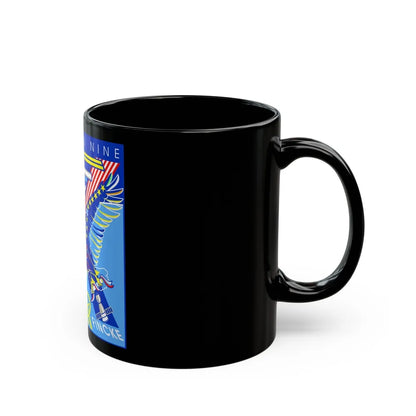 ISS Expedition 9 (NASA) Black Coffee Mug-Go Mug Yourself