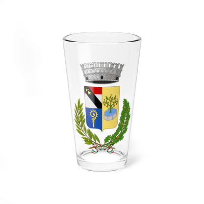 Issogne-Stemma (Italy) (Coat of Arms) Pint Glass 16oz 16oz - Go Mug Yourself