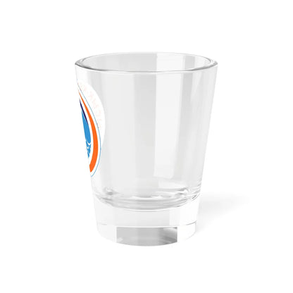 Issyk kul obl coa (Kyrgyzstan) (Coat of Arms) Shot Glass 1.5oz - Go Mug Yourself