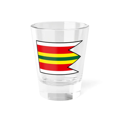 Istebne Dolny Kubin Flag (Slovakia) Shot Glass 1.5oz 1.5oz - Go Mug Yourself