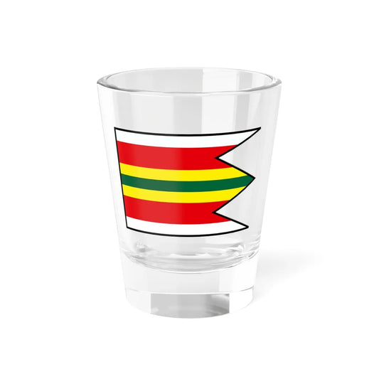 Istebne Dolny Kubin Flag (Slovakia) Shot Glass 1.5oz 1.5oz - Go Mug Yourself