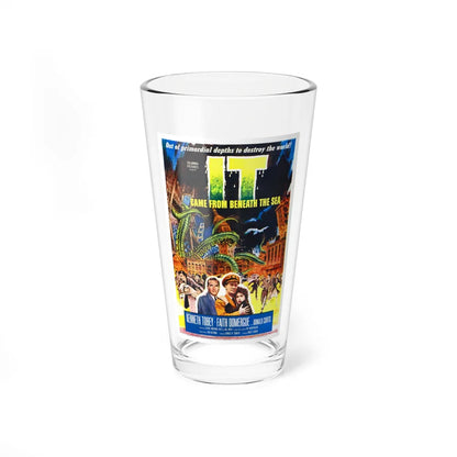 IT CAME FROM BENEATH THE SEA 1955 Movie Poster - Pint Glass 16oz-16oz-Go Mug Yourself