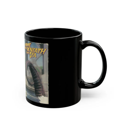 IT CAME FROM BENEATH THE SEA (VHS COVER) - Black Coffee Mug-Go Mug Yourself