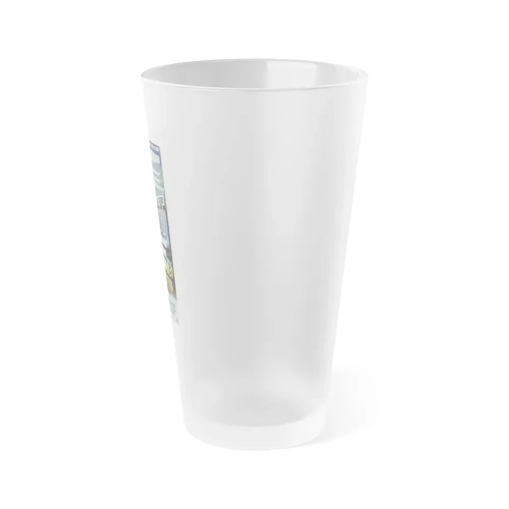 IT CAME FROM OUTER SPACE (2) 1953 Movie Poster - Frosted Pint Glass 16oz - Go Mug Yourself