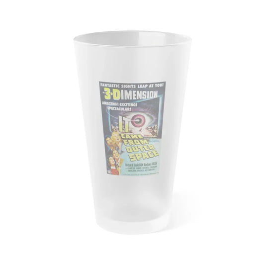IT CAME FROM OUTER SPACE (3) 1953 Movie Poster - Frosted Pint Glass 16oz 16oz Frosted - Go Mug Yourself