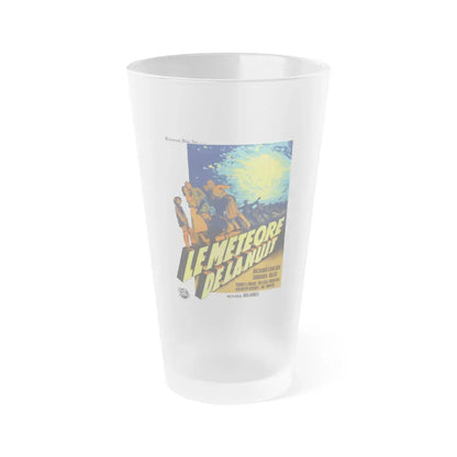 IT CAME FROM OUTER SPACE (FRENCH) 2 1953 Movie Poster - Frosted Pint Glass 16oz 16oz Frosted - Go Mug Yourself