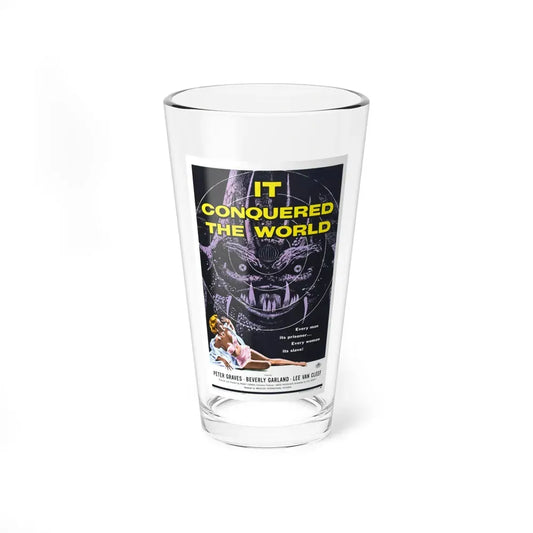 IT CONQUERED THE WORLD 1956 Movie Poster - Pint Glass 16oz 16oz - Go Mug Yourself
