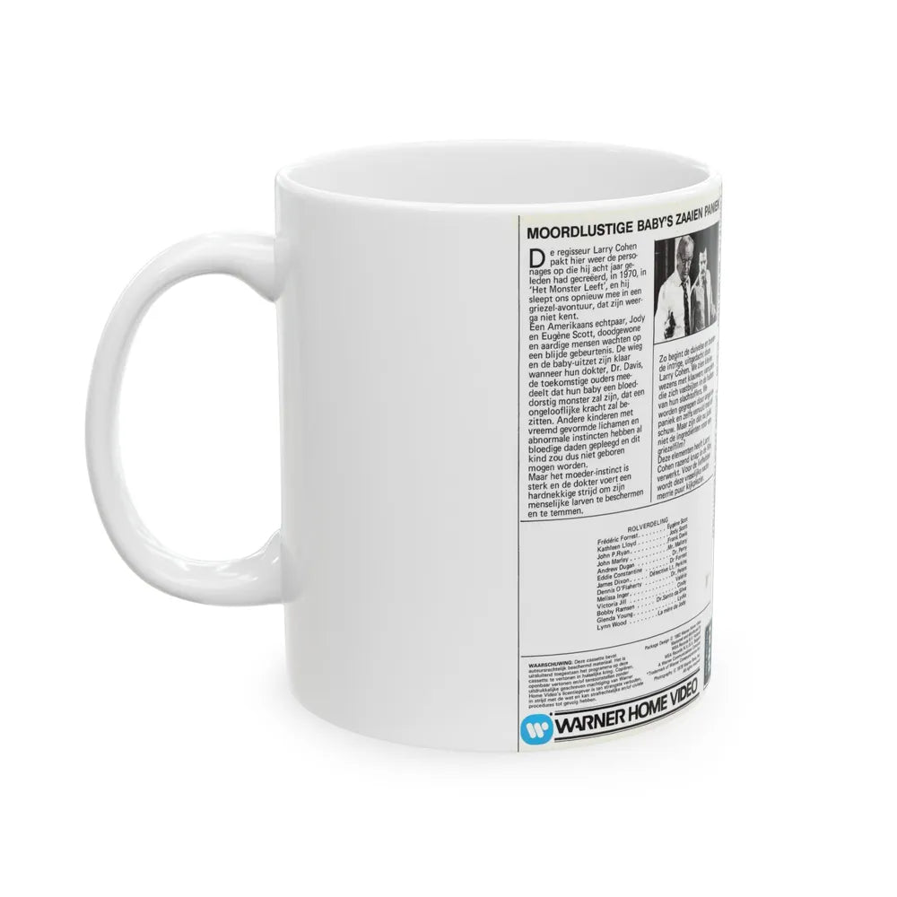 IT LIVES AGAIN (VHS COVER) - White Coffee Mug-Go Mug Yourself