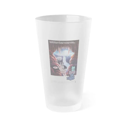IT LIVES BY NIGHT (THE BAT PEOPLE) 1974 Movie Poster - Frosted Pint Glass 16oz 16oz Frosted - Go Mug Yourself