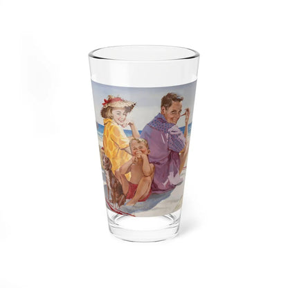 It pays to Keep Cool, Calendar illustration, 1961 - Pint Glass 16oz-16oz-Go Mug Yourself