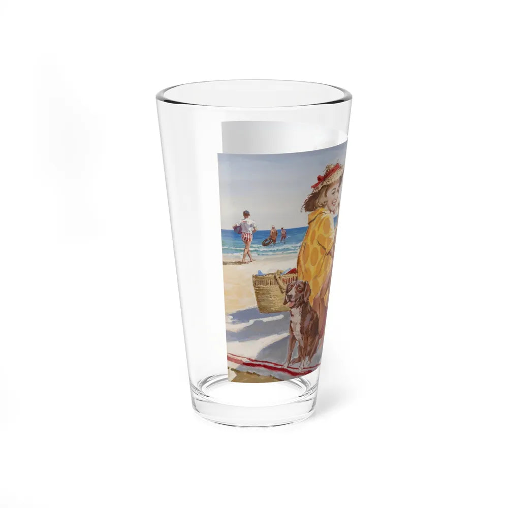 It pays to Keep Cool, Calendar illustration, 1961 - Pint Glass 16oz-Go Mug Yourself