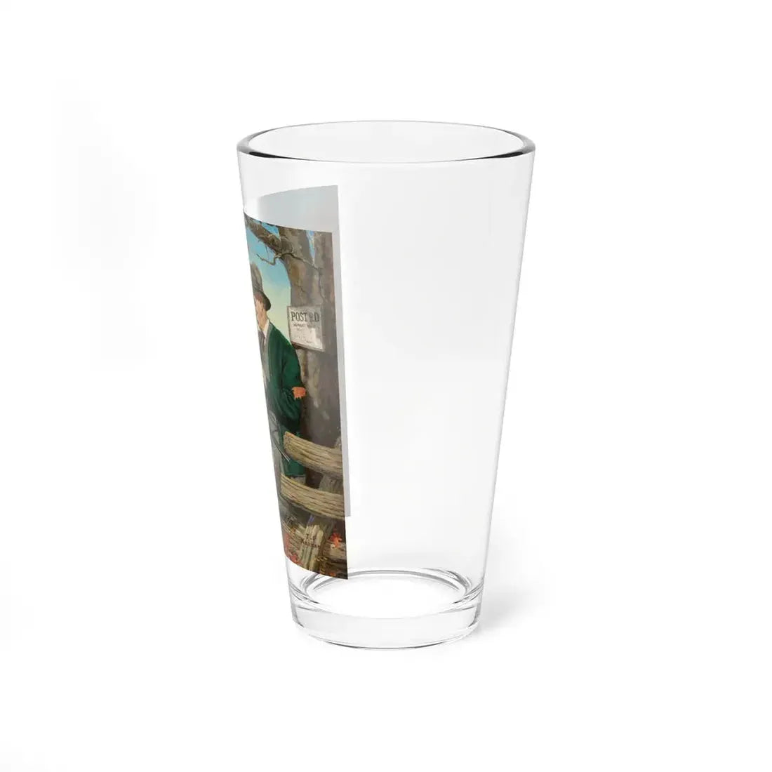 It's a Bargain, Superior Match Company matchbook illustration, 1936 - Pint Glass 16oz - Go Mug Yourself