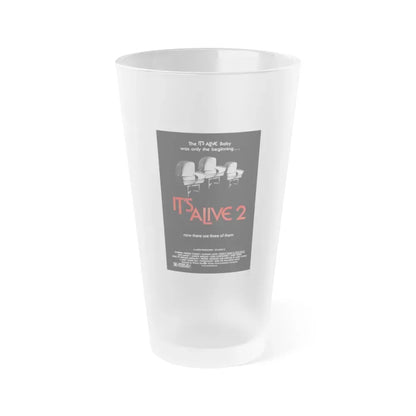 IT'S ALIVE 2 (IT LIVES AGAIN) 1978 Movie Poster - Frosted Pint Glass 16oz 16oz Frosted - Go Mug Yourself