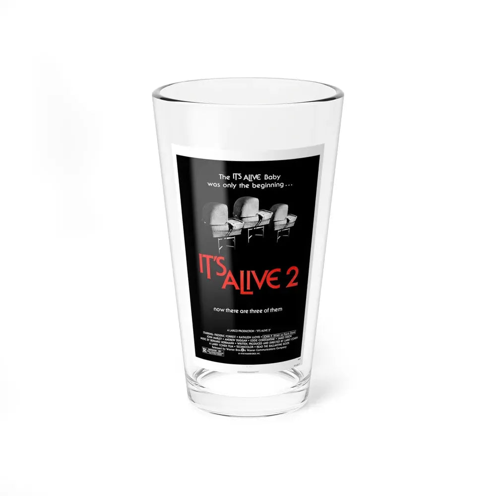 IT'S ALIVE 2 (IT LIVES AGAIN) 1978 Movie Poster - Pint Glass 16oz 16oz - Go Mug Yourself