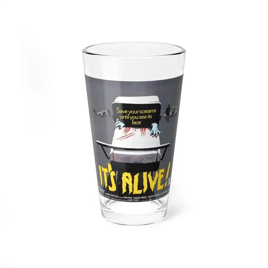 IT'S ALIVE (3) 1974 Movie Poster - Pint Glass 16oz 16oz - Go Mug Yourself
