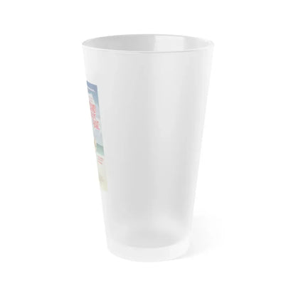 IT'S ALIVE III ISLAND OF THE ALIVE 1987 Movie Poster - Frosted Pint Glass 16oz - Go Mug Yourself