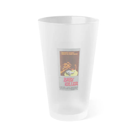 IT'S ALIVE (ITALIAN) 1974 Movie Poster - Frosted Pint Glass 16oz 16oz Frosted - Go Mug Yourself
