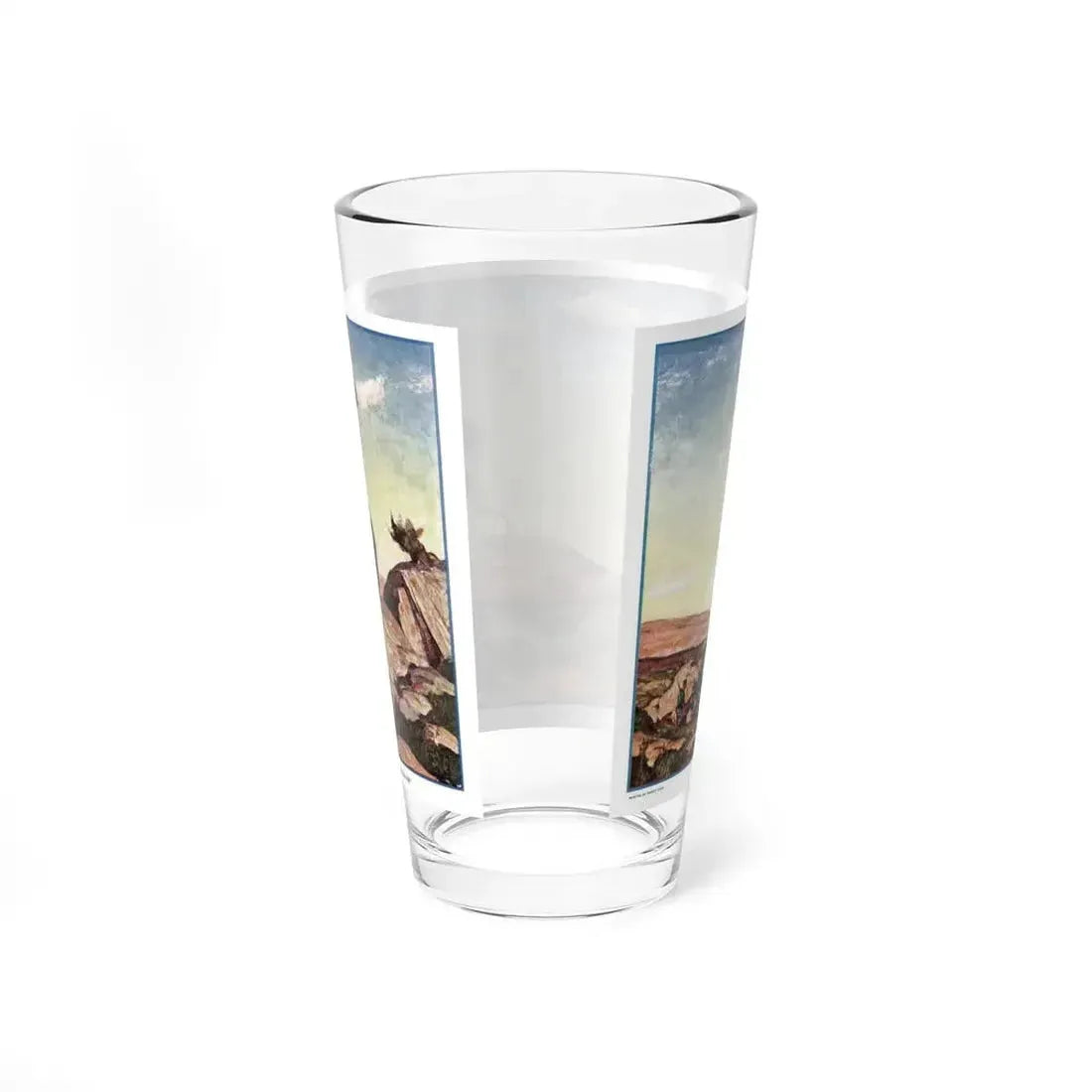 It's Safer in the Wilds, The American Magazine, July 1932 - Pint Glass 16oz - Go Mug Yourself