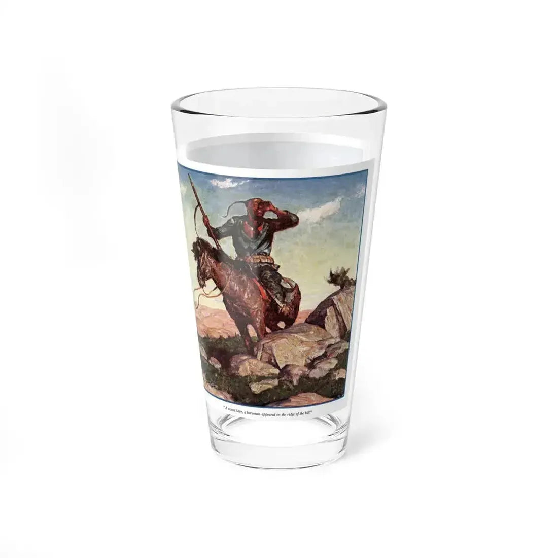 It's Safer in the Wilds, The American Magazine, July 1932 - Pint Glass 16oz - Go Mug Yourself