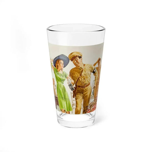 It Shouldn't Happen to Superman, 1944 with Signed - Pint Glass 16oz 16oz - Go Mug Yourself