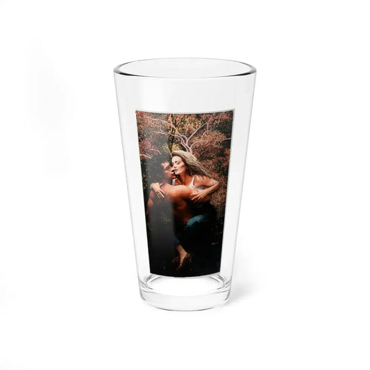 It Started With A Kiss, Paperback Novel Cover (Harlequin, 1996) - Pint Glass 16oz 16oz - Go Mug Yourself