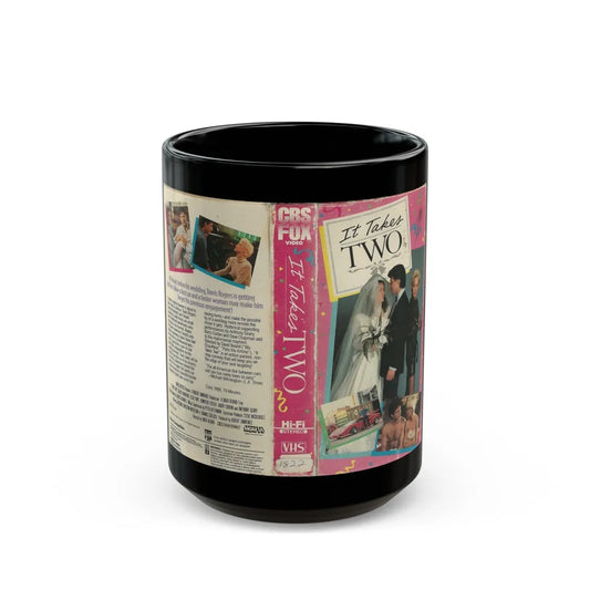 IT TAKES TWO (VHS COVER) - Black Coffee Mug-15oz-Go Mug Yourself