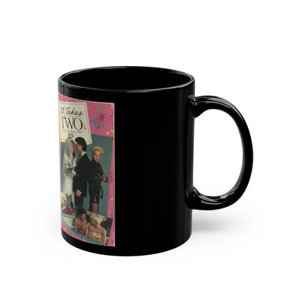 IT TAKES TWO (VHS COVER) - Black Coffee Mug-Go Mug Yourself