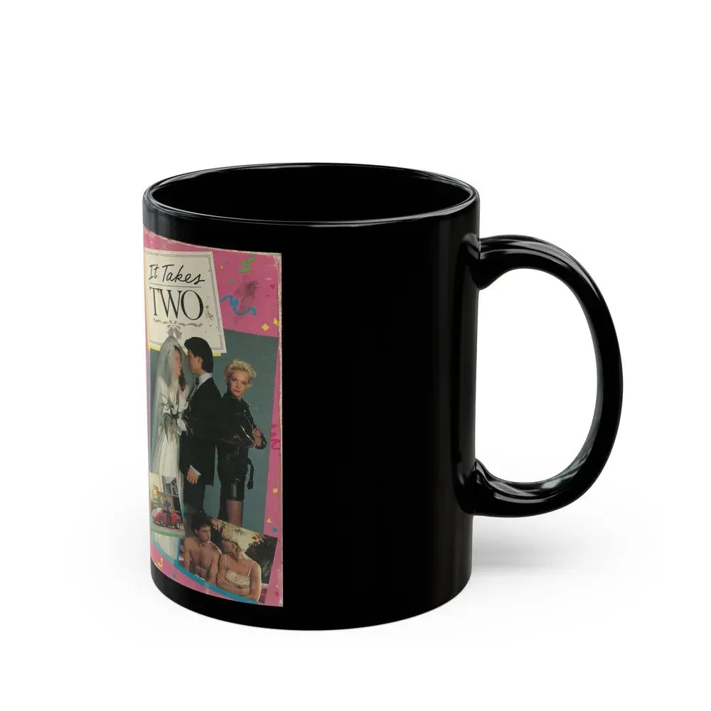 IT TAKES TWO (VHS COVER) - Black Coffee Mug - Go Mug Yourself