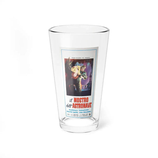 IT! THE TERROR FROM BEYOND SPACE (ITALIAN) 2 1958 Movie Poster - Pint Glass 16oz 16oz - Go Mug Yourself