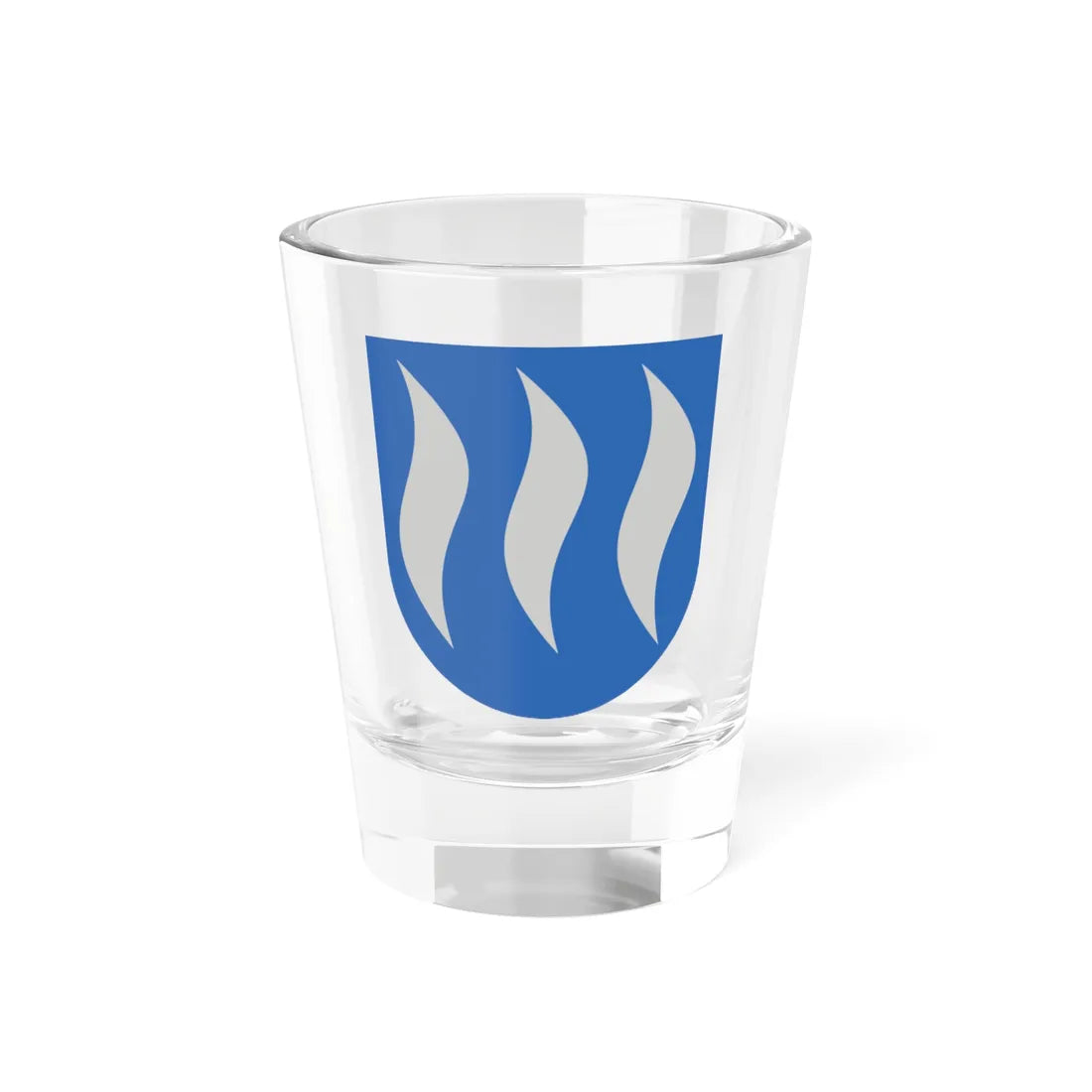 Itä-Uusimaa.vaakuna (Finland) (Coat of Arms) Shot Glass 1.5oz 1.5oz - Go Mug Yourself