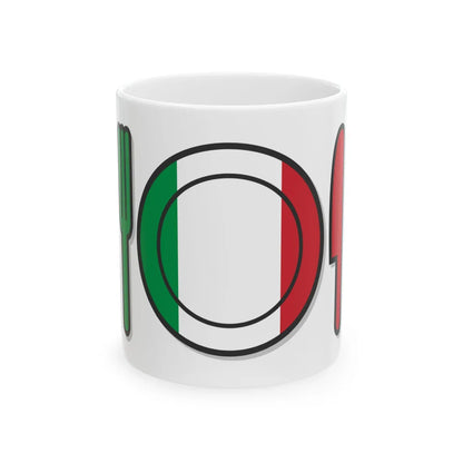 Italian cooking icon (Italy) White Coffee Mug 11oz - Go Mug Yourself