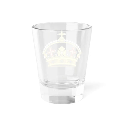 Italian Crown of Savoy-Aosta Princes (Italy) (Coat of Arms) Shot Glass 1.5oz - Go Mug Yourself