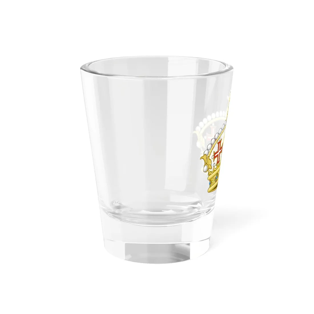 Italian Crown of Savoy-Aosta Princes (Italy) (Coat of Arms) Shot Glass 1.5oz - Go Mug Yourself
